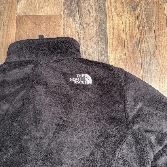 The North Face Osito Fleece Jacket Women's Small Black Sherpa Exploring 6347 - Picture 10 of 14